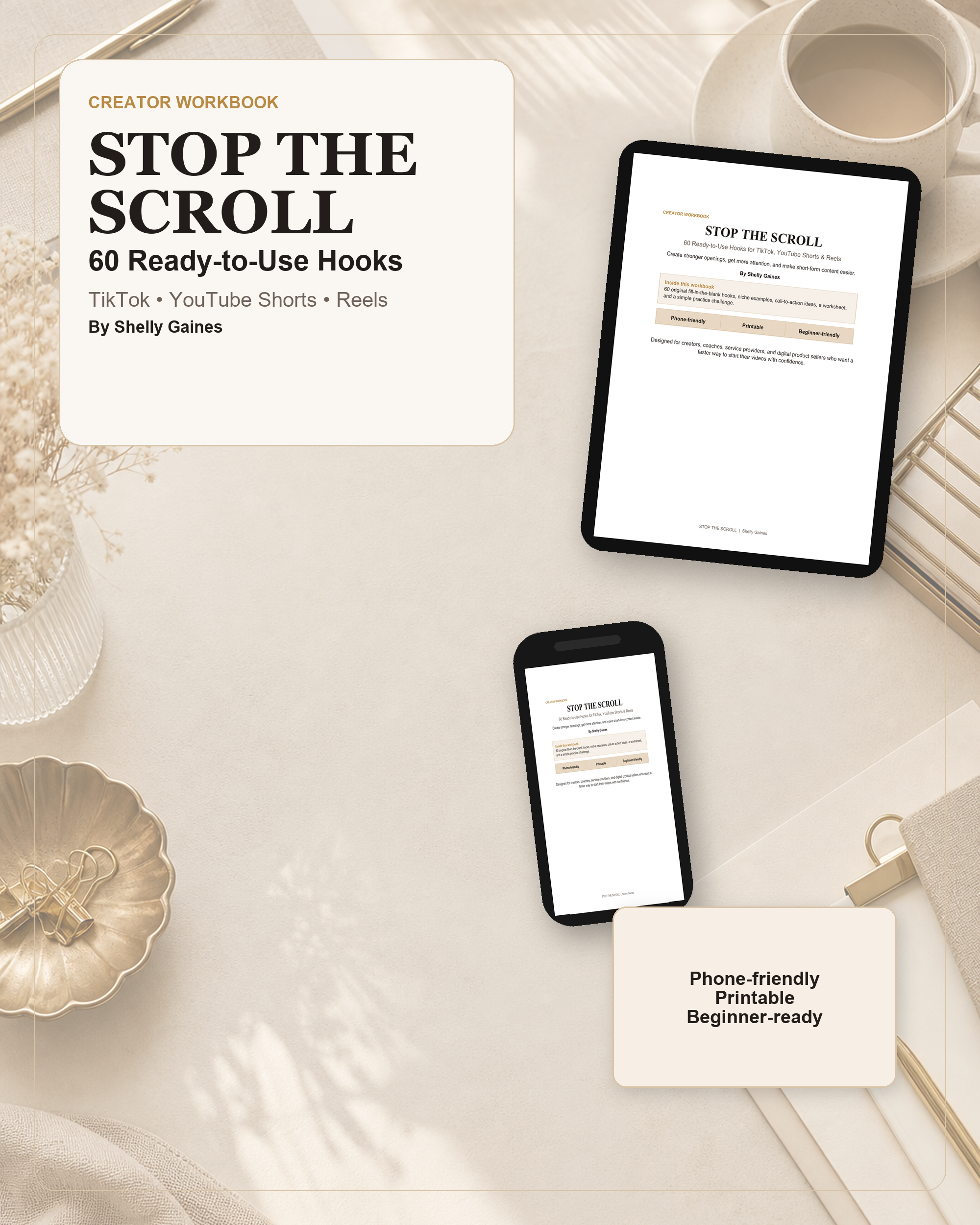 Stop the Scroll workbook cover
